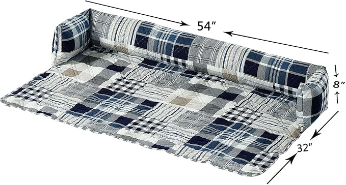 Brilliant Sunshine Quilted Calming Dog Bed Mat, Removable Washable Cover - Image 3