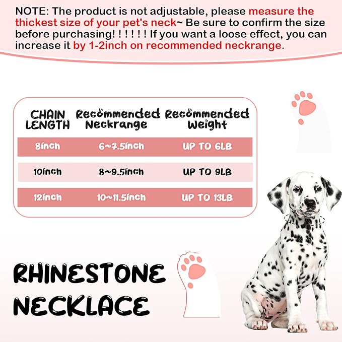 Hillban Dog Chain Gold-Plated Diamond Collar - Image 2
