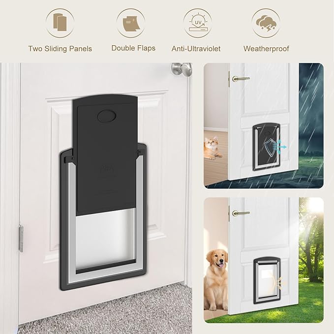 MAVRICFLEX Large Dog Door for Door - Image 3