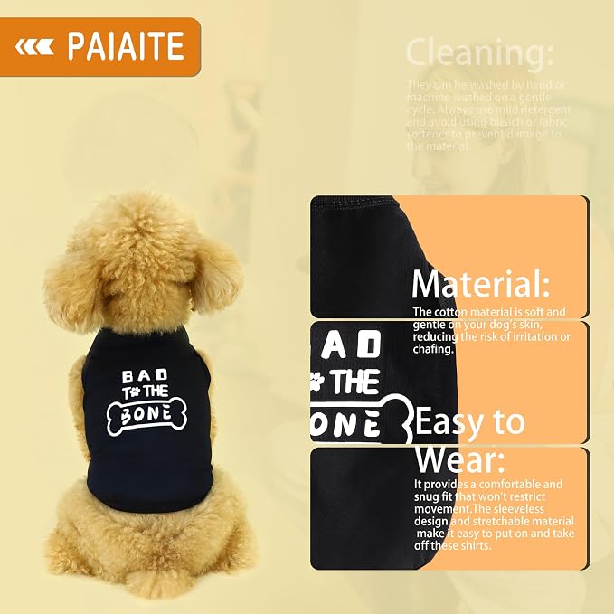 Discover Cozy Cotton Canine Wear: Soft, Lightweight, and Breathable Dog Shirt - Image 4