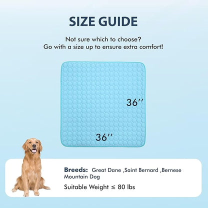 MICROCOSMOS Summer Cooling Mat & Sleeping Pad- Water Absorption Top, Materials - Image 7
