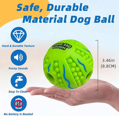 Spiky Interactive Dog Toys Ball, Shaking - Image 4