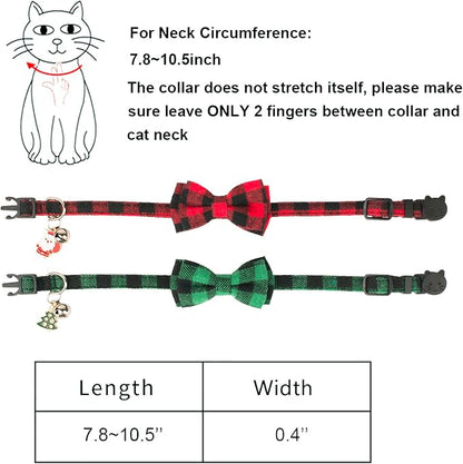 ADOGGYGO Christmas Cat Collars Breakaway - Image 5