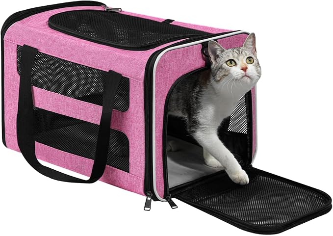 Cat Carrier Soft-Sided Travel Bag by Comfortforyourpets