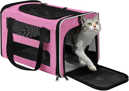 Cat Carrier Soft-Sided Travel Bag by Comfortforyourpets