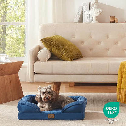 Bedfolks Orthopedic Dog Bed Extra Small, Waterproof Dog Sofa Bed - Image 8