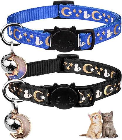 Baeuppit 2PCS Breakaway Cat Collars by Baeuppit