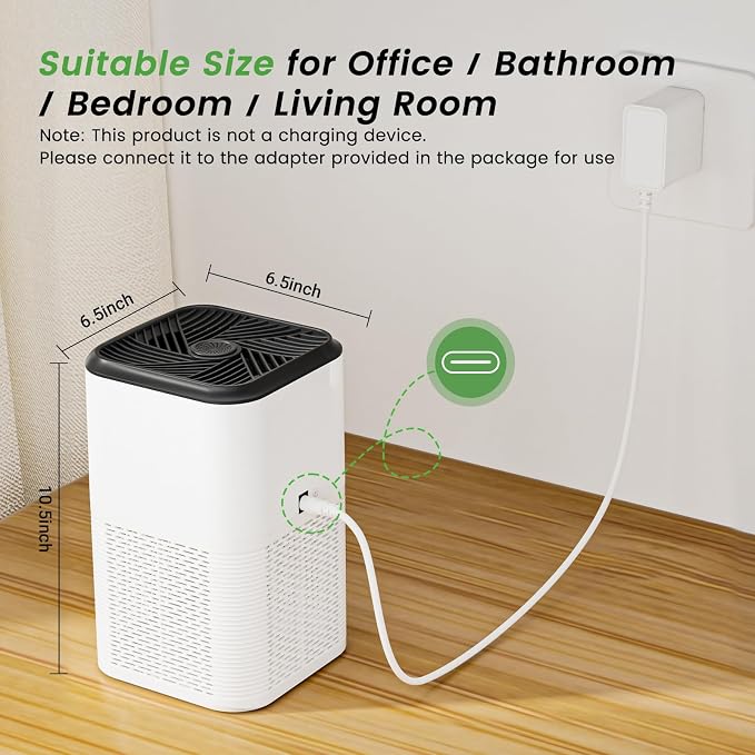 Air Purifier for Home Large Room Up to 1750ft², 3-in-1 Filter - Image 7