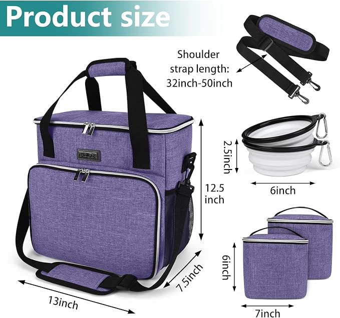 BAGLHER Dog Travel Bag, Pet Travel Bag, - Image 3
