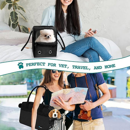 PetAmi Dog Purse Carrier for Small Dogs, Airline Approved Soft Sided Pet Carrier - Image 7