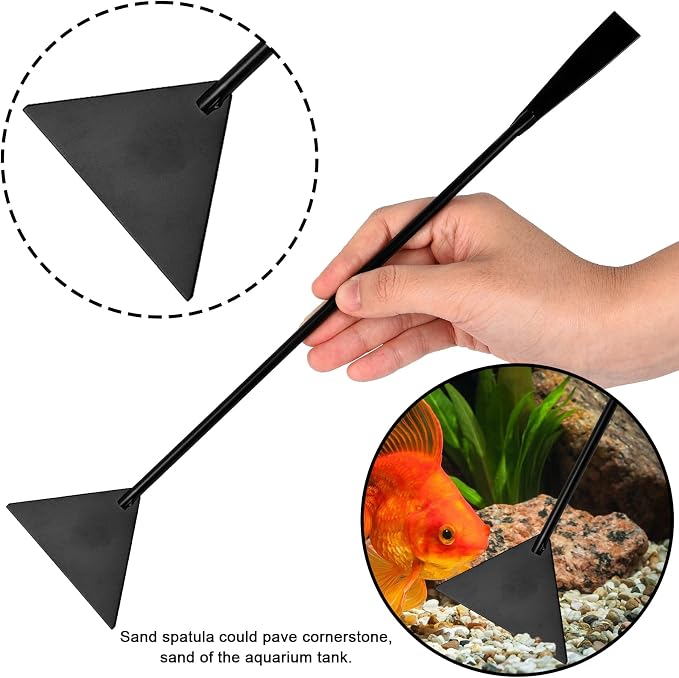 Aquarium Aquascaping Tool Stainless Steel Aquascape Tools Kit 4 in 1 Anti-Rust - Image 4