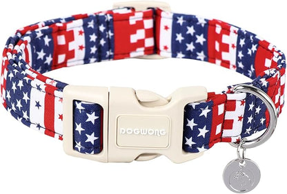 DOGWONG Cotton Dog Collar by DOGWONG