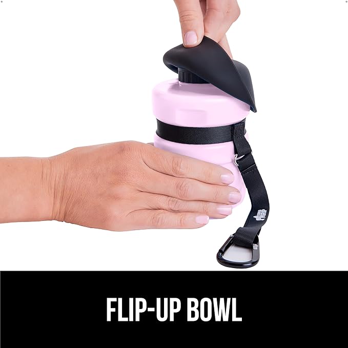 GORILLA GRIP Dog Water Bottle, Portable Water Bowl Dispenser - Image 8