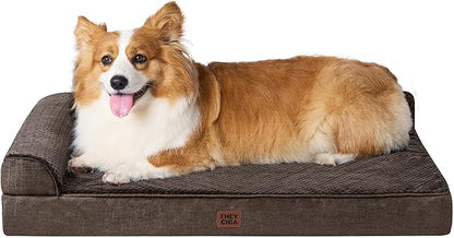 EHEYCIGA Large Dog Bed Memory Foam by EHEYCIGA