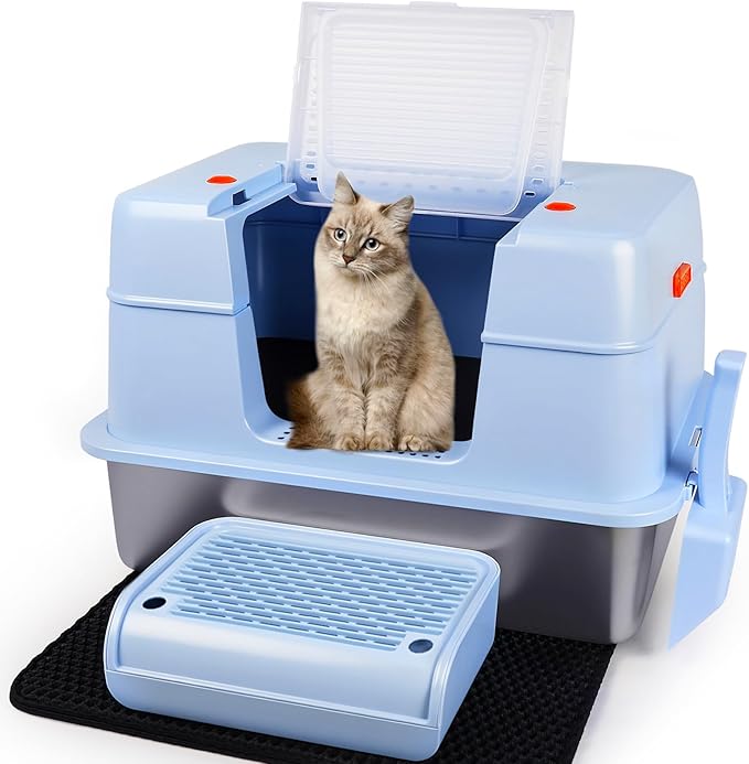 Vivifying Stainless Steel Litter Box - Image 9