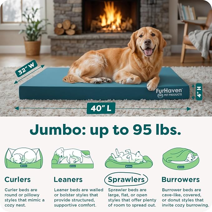 Furhaven Water-Resistant Cooling Gel Dog Bed - Image 3