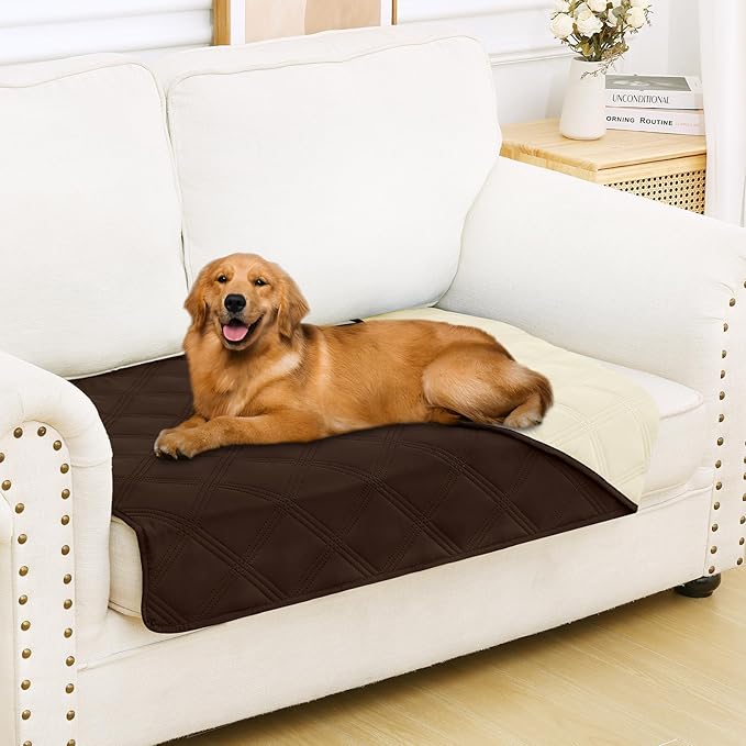 Smiry Waterproof Dog Bed Cover Blanket 30x53, Soft Reversible Pet Blanket by Smiry