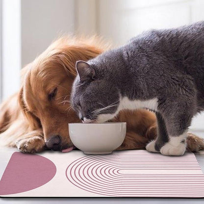 Dog Food Mats for Floors Waterproof, Cat Water Bowl Mats Pet Feeding Absorbent - Image 7