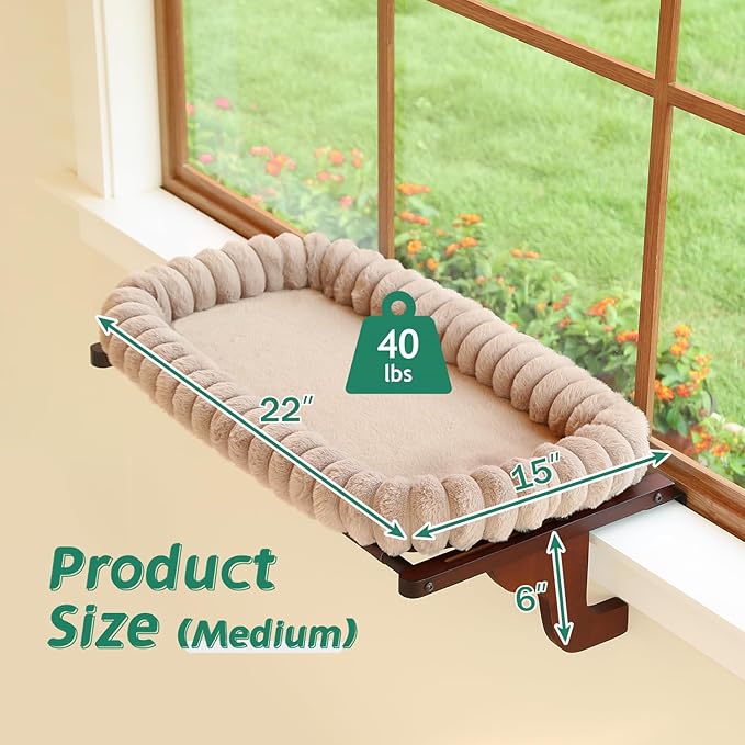 Zakkart SnugCloud Cat Window Perch - Image 7