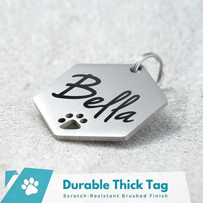 Ultra Joys Dog Tags Personalized - Image 2