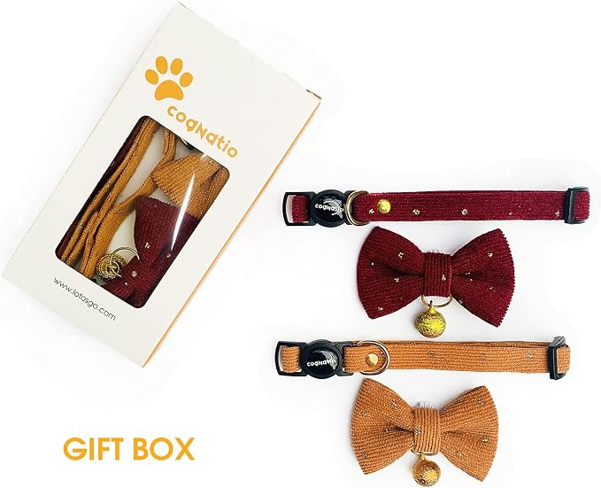 Safety Quick Release Cat Collars, Soft Kitten Collars - Image 2