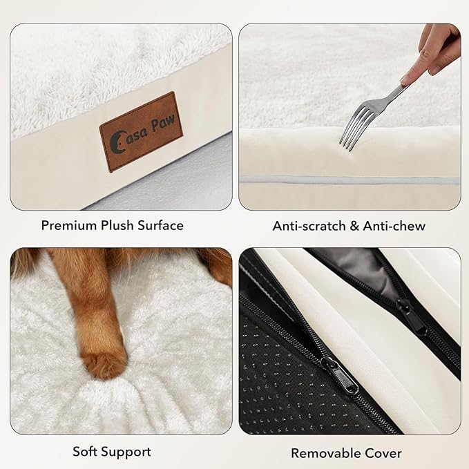 Orthopedic XXL Dog Beds, Waterproof Egg Crate Foam Big Pet Bed - Image 6