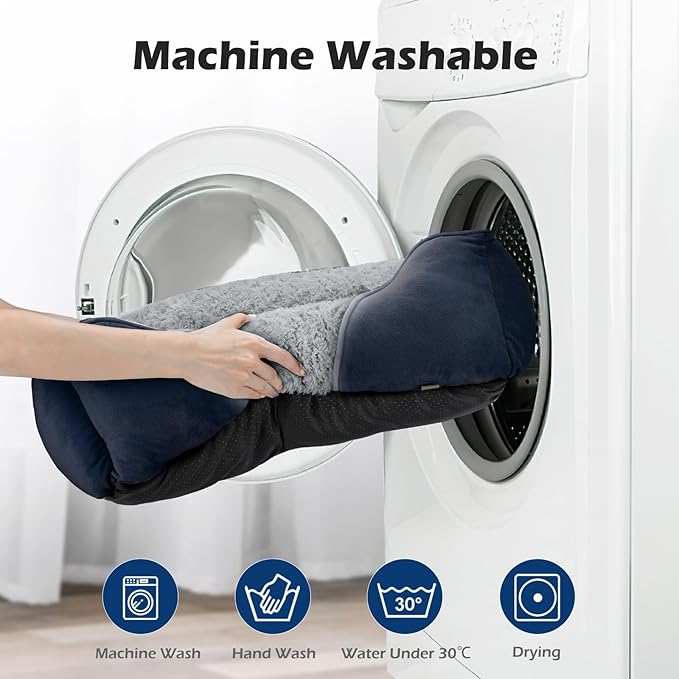 INVENHO X-Large Dog Bed Rectangle Washable Orthopedic Soft Calming Sleeping - Image 6