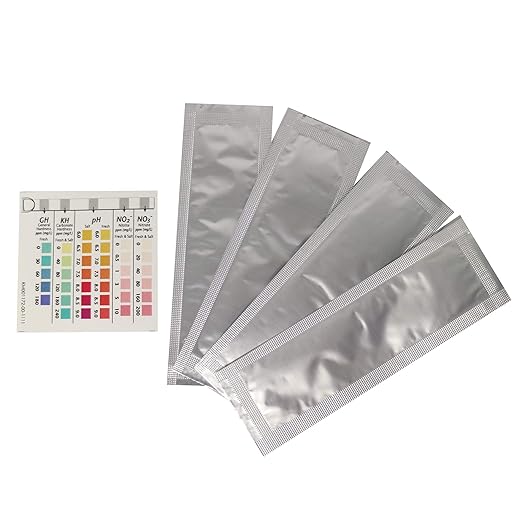 API 5-IN-1 TEST STRIPS Freshwater and Saltwater Aquarium Test Strips 4-Count Box - Image 3
