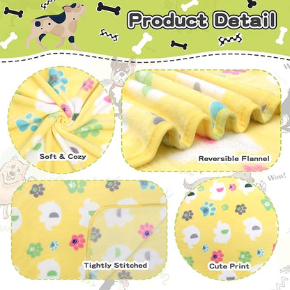 Rezutan 1 Pack 3 Dog Blanket for Large Dogs, 41x31 inch for Medium Soft Fluffy - Image 3