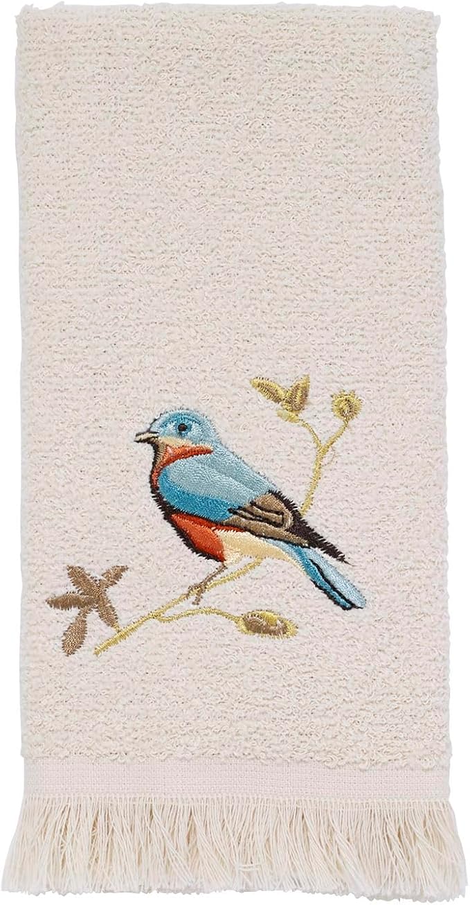 Avanti Linens - Fingertip Towel, Soft & Absorbent, Nature Isnpired Bathroom by AvantiHomeSince1969