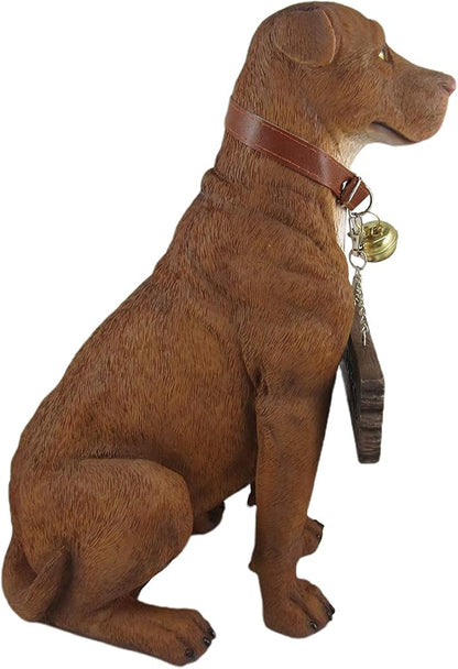 DWK Front Porch Dog Outdoor Welcome Sign Decorative Statue | Cute Dog Welcome - Image 2