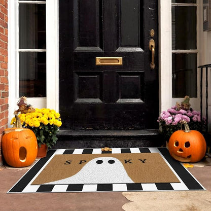 Tinideya 2 Pcs Door Mat Welcome Non Slip Coir Mats Floor Layering Doormats - Image 5
