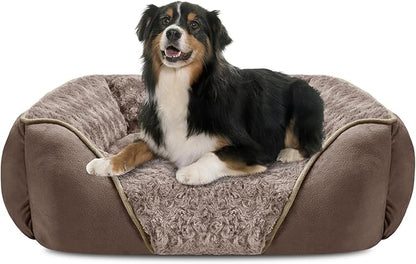INVENHO X-Large Dog Bed Rectangle Washable Orthopedic Soft Calming Sleeping by INVENHO