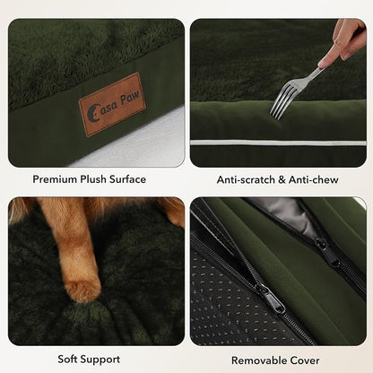 Orthopedic Dog Beds for Extra Large Dogs, Waterproof Egg Crate Foam XL Dog Bed - Image 6