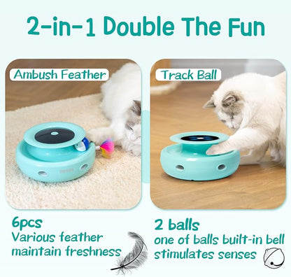 ORSDA Cat Toys 2-in-1 Interactive Cat Toys - Image 2