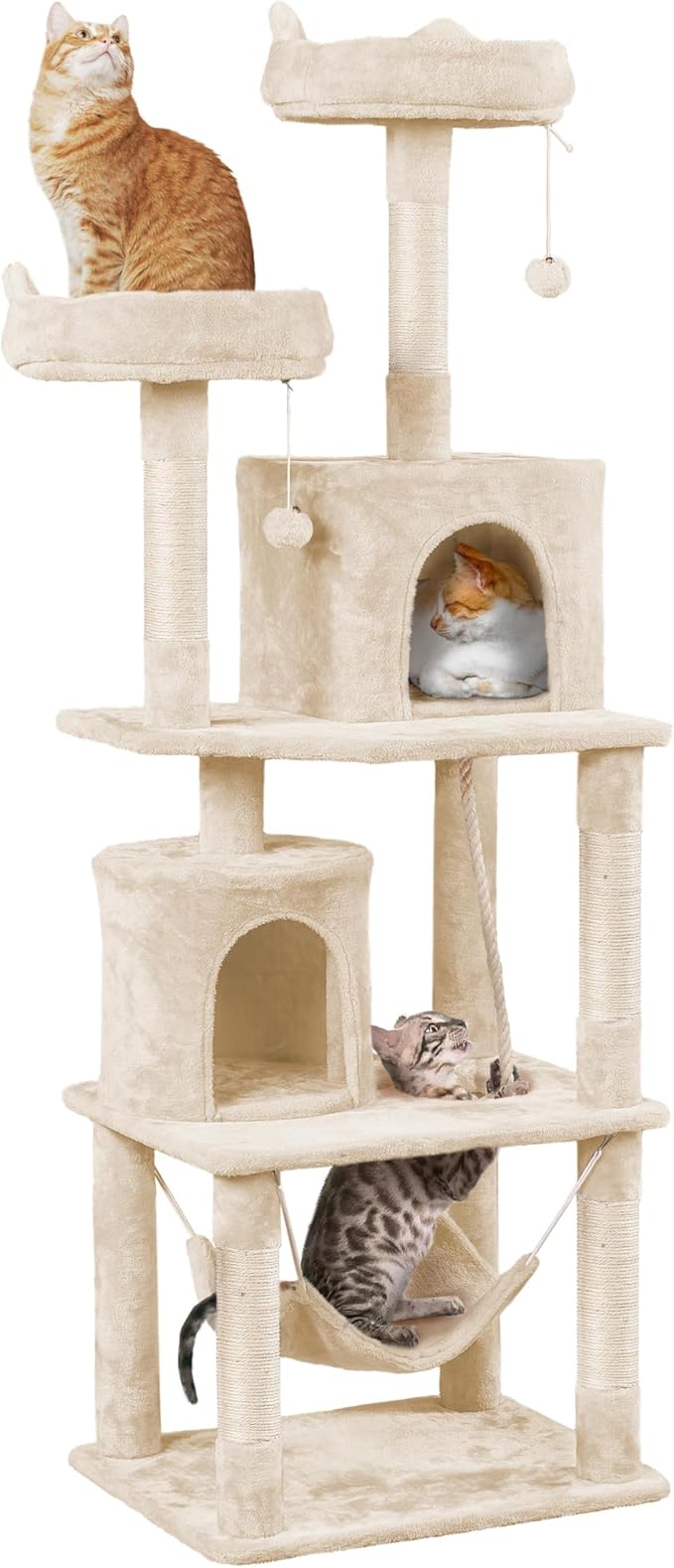Yaheetech Cat Tower, 70.5in Cat Tree by Yaheetech