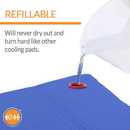 K&H Pet Products Coolin' Pet Pad Dog Mat, Portable Dog Cooling Mat - Image 3