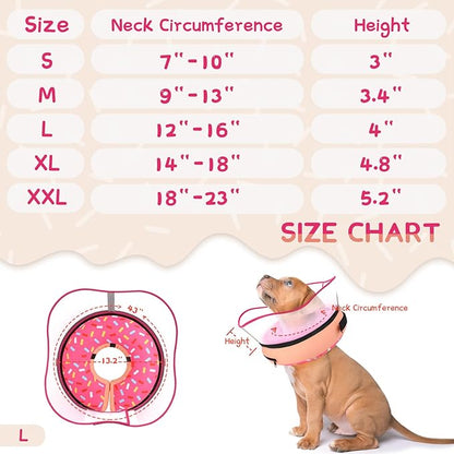 Supet Raised Inflatable Dog Cone Collar to Stop Licking, Soft Dog Cone - Image 6