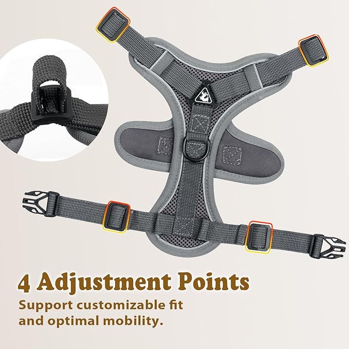 Cat Harness and Leash for Walking, Escape Proof Soft Adjustable Vest Harnesses - Image 3