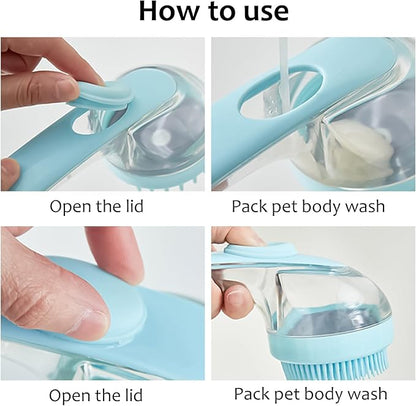 ELEGX Pet Grooming Bath Massage Brush - Image 4