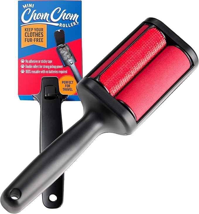 ChomChom Roller Pet Hair Remover – Reusable Lint Roller Pet Hair Removal Tool by ChomChomRoller