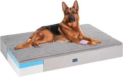 Veehoo Orthopedic Memory Foam Dog Bed, 7 Inch Thick Extra Large XXL Dog Bed by Veehoo