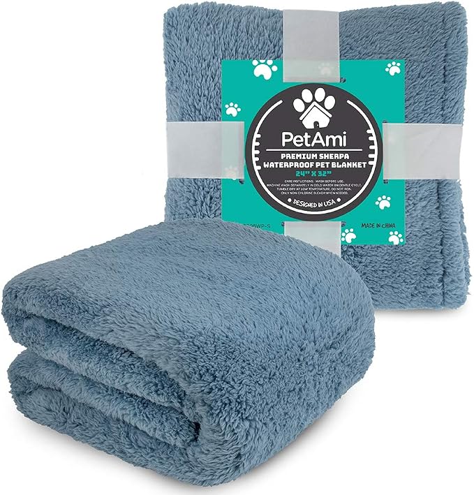 PetAmi Fluffy Waterproof Dog Blanket - Image 8