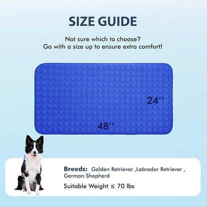 MICROCOSMOS Summer Cooling Mat & Sleeping Pad- Water Absorption Top, Materials - Image 7