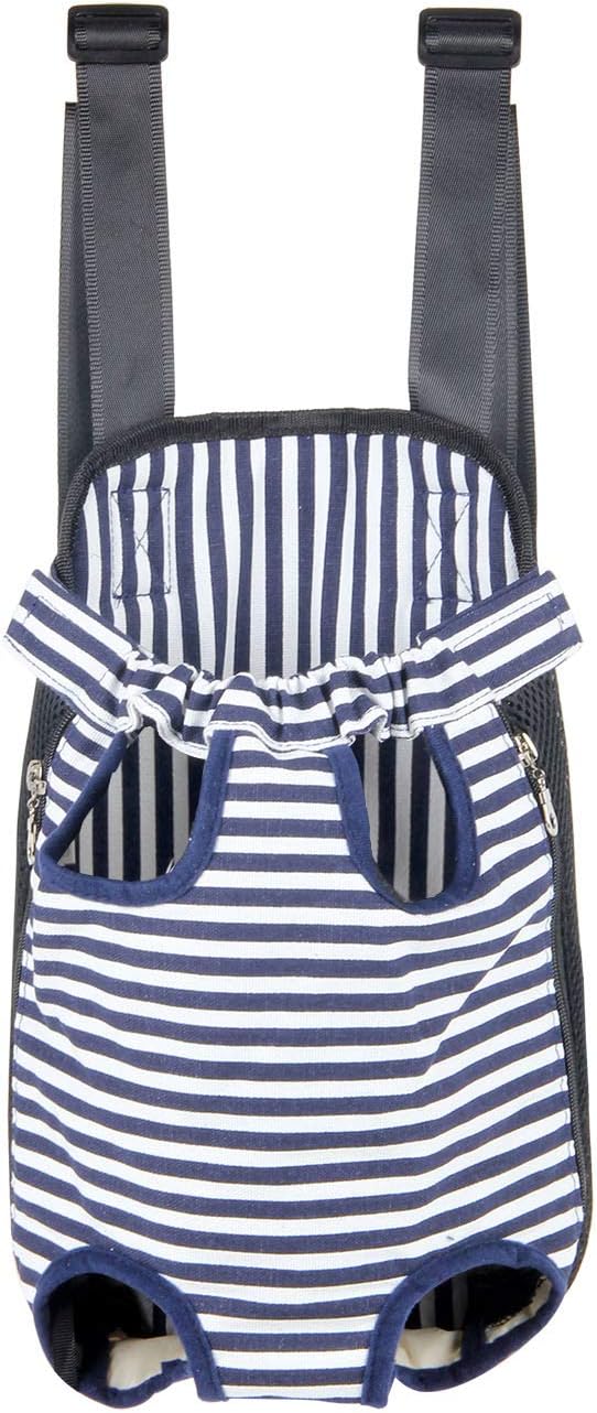 Dog Carrier Comfortable Legs Out Front Pet Carrier Backpack Cat Puppy Tote by YINGJEE