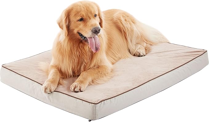 Orthopedic Memory Foam Dog Bed, Cooling Dog Beds by ABETTERLIFEWITHPET