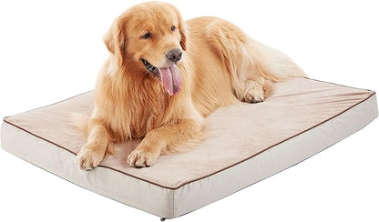 Orthopedic Memory Foam Dog Bed, Cooling Dog Beds by ABETTERLIFEWITHPET