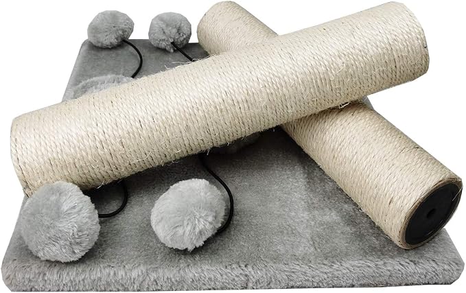 Dimaka 29'' Cat Scratching Post, Natural Sisal Rope Scratcher Post, Kitten Claw - Image 8