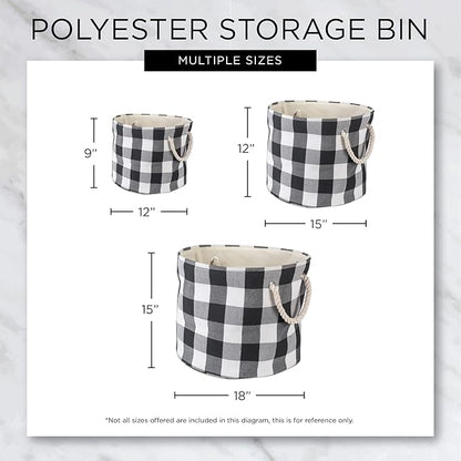 Bone Dry Pet Storage Collection Collapsible Bin, Small Round - Image 8