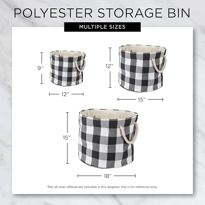 Bone Dry Pet Storage Collection Collapsible Bin, Medium Round - Image 9